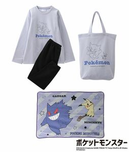 ポケモン ゲンガー ミミッキュ トートバッグ ルームウェア ひざ掛けセット