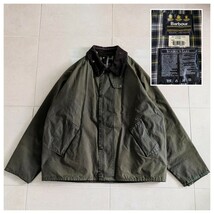 90s 00s Barbour　バブアー　トランスポート　スペイ　ジャケット　オイルドジャケット　40_画像1