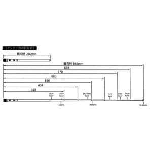 SMA-W100RX 簡易包装品 コメット ダブルベントタイプ 受信用ハンディーアンテナ 受信周波数25～1300MHzの画像6