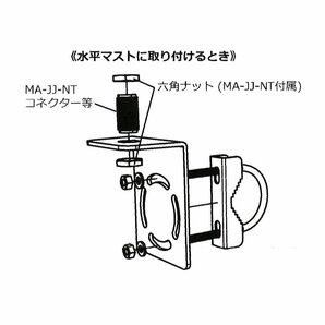 VM-1BG ブラックコメット 144/430MHz ノンラジアルデュアルバンドモービルアンテナ ベランダ用にも最適 (全長 1.05m)の画像6