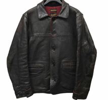 激レア 10AW テンダーロイン ジャケット コート T-HIDE レザージャケット カーコート ホースハイド t-hide 初期 レア TENDERLOIN XL l_画像7