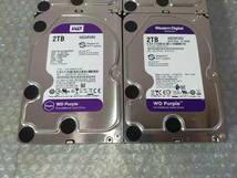 ★HDD4台セット　2.0TB　WD20PURZ★WesternDigital　WD　SATA　3.5インチハードディスク　2TB　A58_画像7