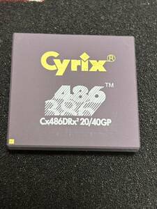 Cyrix Cx486 DRx2 20/40GP 20/40MHz 386DX互換 動作確認済み