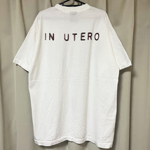 XLサイズ NIRVANA ニルヴァーナ IN UTERO グランジ ロック バンド Tシャツ 新品 カートコバーン（90s ビンテージ Giant USA製 アメリカ製）_画像2