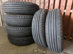 C427 バリ溝 送料無料【205/70R16 111/109】ヨコハマ MY817 夏タイヤ 6本 2022年製 約8.5分山