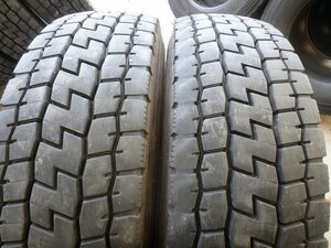 C432 2023年製 送料無料【295/80R22.5 153/150】ヨコハマ 710R ミックスタイヤ 2本 約8分山