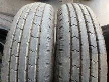 C473 バリ溝 送料無料【205/75R16 113/111】ブリヂストン R202 夏タイヤ 6本 2022年製 約8.5-9分山_画像6