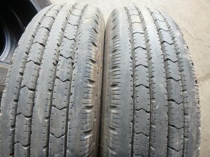 C475 バリ溝 送料無料【205/75R16 113/111】ブリヂストン R202 夏タイヤ 2本 2022年製 約8.5分山