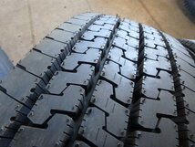 C563 ほぼ新品 2023年製 送料無料【225/80R17.5 123/122】ヨコハマ ZEN702 ミックスタイヤ 6本_画像5