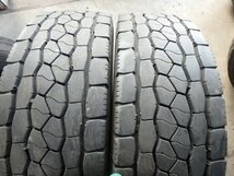 C597 送料無料【245/70R19.5 136/134】ブリヂストン M800 ミックスタイヤ 4本 2019年製 約6分山_画像2