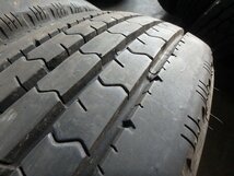 C593 送料無料【195/65R16 106/104】ダンロップ SPLT33 夏タイヤ 6本 2023年製 約7.5-8分山_画像5