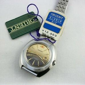 l18u46★ORIENT 古い腕時計 ミニマチック 自動巻き 21石 動作品 在庫品の画像1