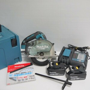 マキタ 150mm充電式チップソーカッタ CS553DRGX 18V バッテリ×２ 充電器 替刃 ケース ｍakita ≡DT4140