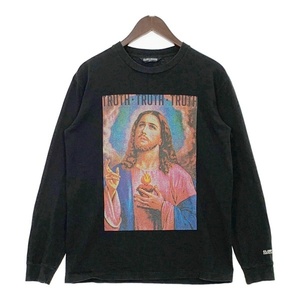 COOTIE Print L/S Tee JESUS CHRIST キリスト プリント 長袖 カットソー ロンT Tシャツ ネコポス可 Sサイズ クーティー トップス DM10901■