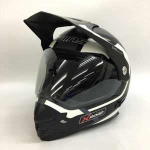 WINS X-ROAD FREE RIDE オフロードヘルメット 除菌消臭済 モトクロス オートバイ XLサイズ ブラック ウィンズ バイク用品 N18903H●
