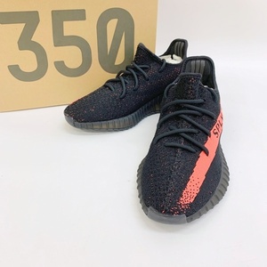 adidas YEEZY BOOST 350 V2 BY9612 CORE BLACK イージーブースト コアブラック スニーカー 新品同様 箱付き アディダス 靴 DF11125■