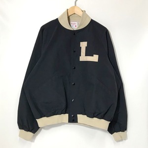 Quigley CLOTH VARSITY JACKET スタジャン ジャケット ブルゾン レトロ カジュアル アウトドア メンズ M キグリー アウター A4180◆