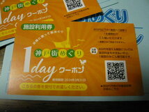 神戸 街めぐり１dayクーポン 施設利用券 2枚 _画像2