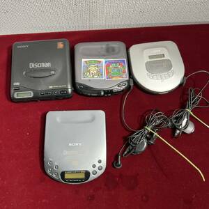 3棚020 ジャンク SONY D-11 Discman CDプレーヤー D-235 D-321 D-475 