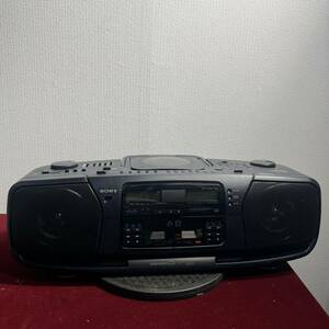 f293 SONY ソニー CDラジカセ ラジカセ DoDeCaHORN CFD-700 Dolby V/U ステレオ　stereo TV サウンド　ジャンク品　