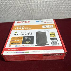 3棚086 新品未開封・送料無 Wi-Fiルーター AirStation（エアーステーション） Wi-Fi 4（11n）対応 300Mbps [WSR-300HP]