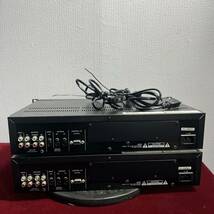 f277 278 TASCAM MD-CD1 業務用CDプレーヤー MDレコーダー ジャンク 2台セット_画像4