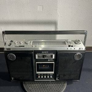 SONY ソニー CF-6500 ZILBA'P ジルバップ STEREO CASSETTE-CORDER カセットレコーダー ラジカセ 昭和レトロ オーディオ機器 f173