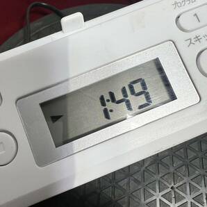 4棚001 TOSHIBA 東芝 CDラジオ TY-C251コンパクト スリム CDラジオカセットレコーダー ホワイト 動作確認済みの画像3