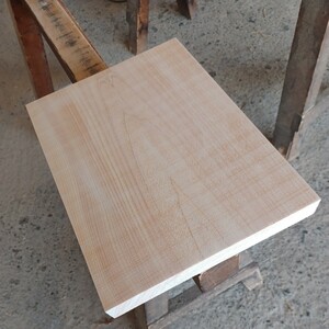 B-1533 【37.1×27.1×3.5cm】国産ひのき　板　　テーブル　まな板　看板　一枚板　無垢材　桧　檜　DIY