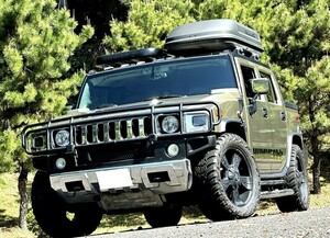 HUMMER　H2 SUT 希少のアーミーグリーン　