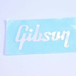Gibson MOPロゴ （50年代後半シェイプ）補修・リペア用 白 #DECAL-GIBPL-LOGO