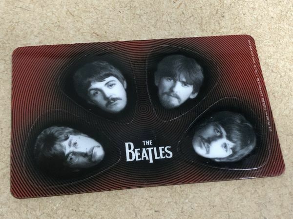 ビートルズ ピックカード カード型ピックセット ピック4枚セット ミディアム #BEATLES-PICKCARD