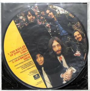 h1220/EP/英/ピクチャー盤/The Beatles/Ballad Of John And Yoko