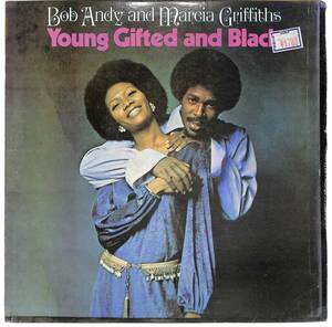 e2102/LP/ジャマイカ盤/ジャンク/Bob Andy And Marcia Griffiths/Young Gifted And Black