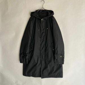 Traditional Weatherwear LUPTON トラディショナルウェザーウェア モッズコート ナイロン ダブルジップ 黒 ブラック size 38