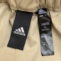 アディダス adidas ロングスカート カーゴ ウエストにゴムとベルト 裏地無し Aライン フレア ボトムス ポリ100% L ベージュ レディース_画像4