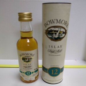 BOWMORE ボウモア スコッチ アイラ　ウイスキー ミニボトル　未開封　箱付