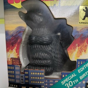 GODZILLA PIEZO LIGHTER ゴジラ 30周年 ライター 未使用品 BEETLAND ＭASUDA ＭETAL PRESS FULL HOUSEの画像2