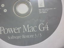 ★中古★Apple PowerMac G4 リストアディスク Mac OS X 10.1/Mac OS 9.2.1/Restore disc_画像6