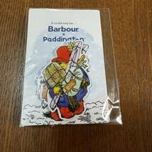 【Barbour×Paddington】バブアー×パディントン ピンバッジ_画像1