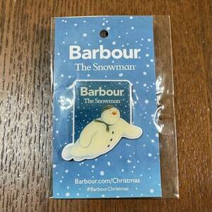 【Barbour×The Snowman】バブアー×スノーマン ピンバッジ