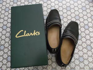 ☆彡Clarks クラークス 黒の婦人靴 サイズ4D USED 格安で！☆彡