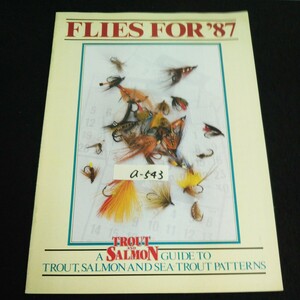 a-543 FLIES FOR '87 フライズ フォー 外国語書籍※14