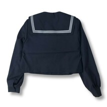 【新品未使用品】セーラー冬服上衣★学生服*横開き*紺襟*ホワイト3ライン*紺色*ネイビーボディ*170*17号(WD17G)_画像7