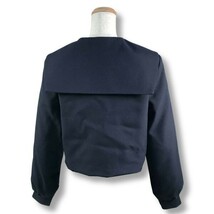 【新品未使用品】セーラー冬服上衣★学生服*横開き*紺襟*無地*紺色*ネイビーボディ*155*11号(WA11G)_画像3