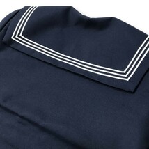 【新品未使用品】セーラー冬服上衣★学生服*前開き*紺襟*ホワイト3ライン*紺色*ネイビーボディ*175*19号(WC19G)_画像8