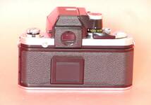 ☆希少・貴重のフィルム一眼、シャッター動作確認済の良品☆NIKON　F２　BODY　シルバー、FTNファインダー付き☆☆_画像3