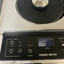 ATOM RECORDER A-101 レコード カッティングマシン アナログレコード オーギ電子 レコード 録音機 昭和レトロ 中古品_画像5