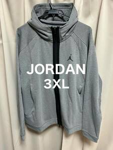 NIKE JORDAN スウェット パーカー フルジップ 3XL バスケットボール ジョーダン DV9784-063 ドライフィット Dri-fit