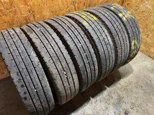 ☆美品☆205/80R17.5☆120/118LT☆20年☆ダンロップ☆エナセーブSPLT50☆6本☆サマータイヤ☆